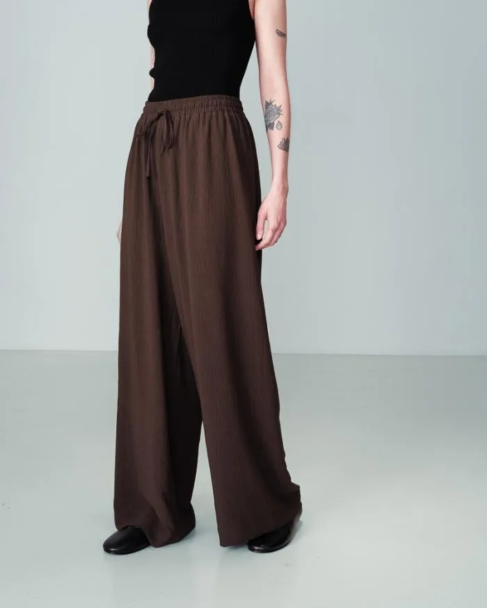 TROUSERS TAUPE NINE Shop Grace and Mila Flowing Trousers