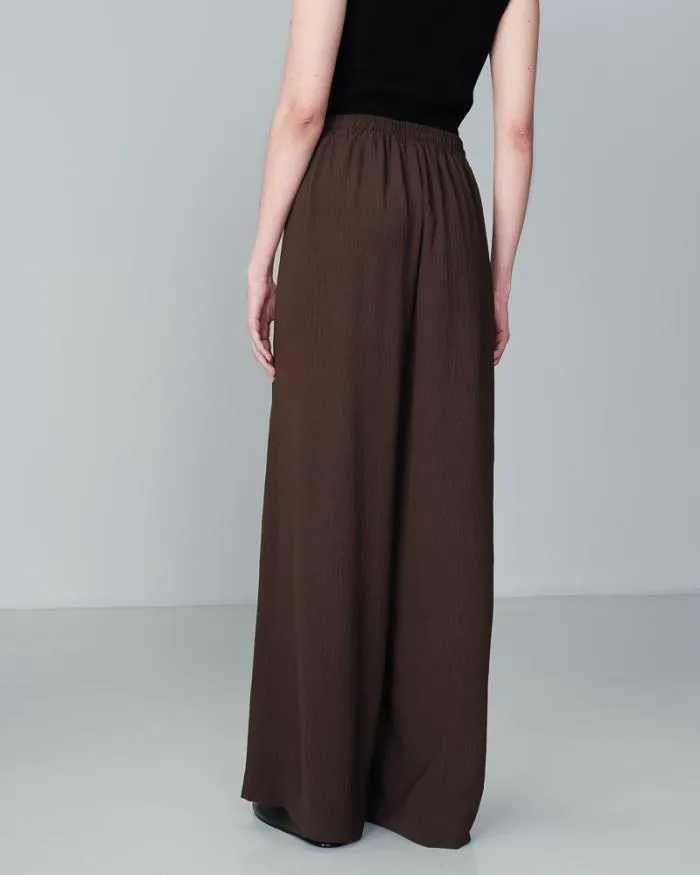TROUSERS TAUPE NINE Shop Grace and Mila Flowing Trousers