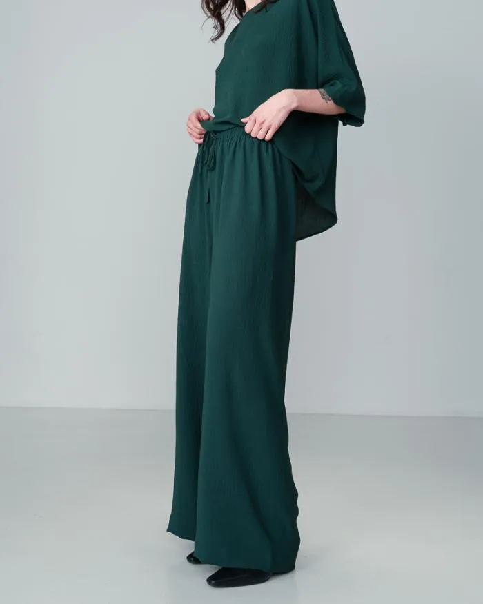 TROUSERS VERT NINE Shop Grace and Mila Flowing Trousers