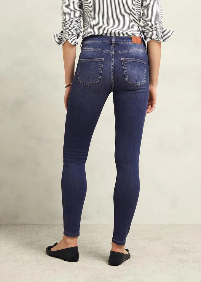 Trousers Women HOBBS Gia Sculpting Jeans Mid Wash