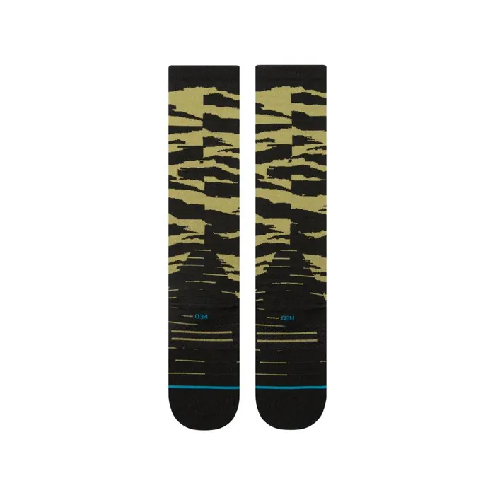 Ultralight Performance Wool Snow Otc Socks Creeky 8211 Black Men Stance Over The Calf