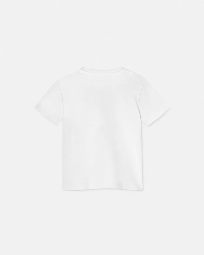 University Coral Baby TShirt White Children Versace Clothing