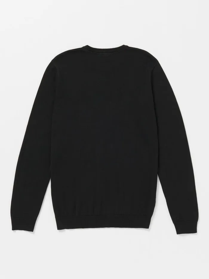 Uperstand Sweater 8211 Black Mens Volcom Hoodies and Sweatshirts
