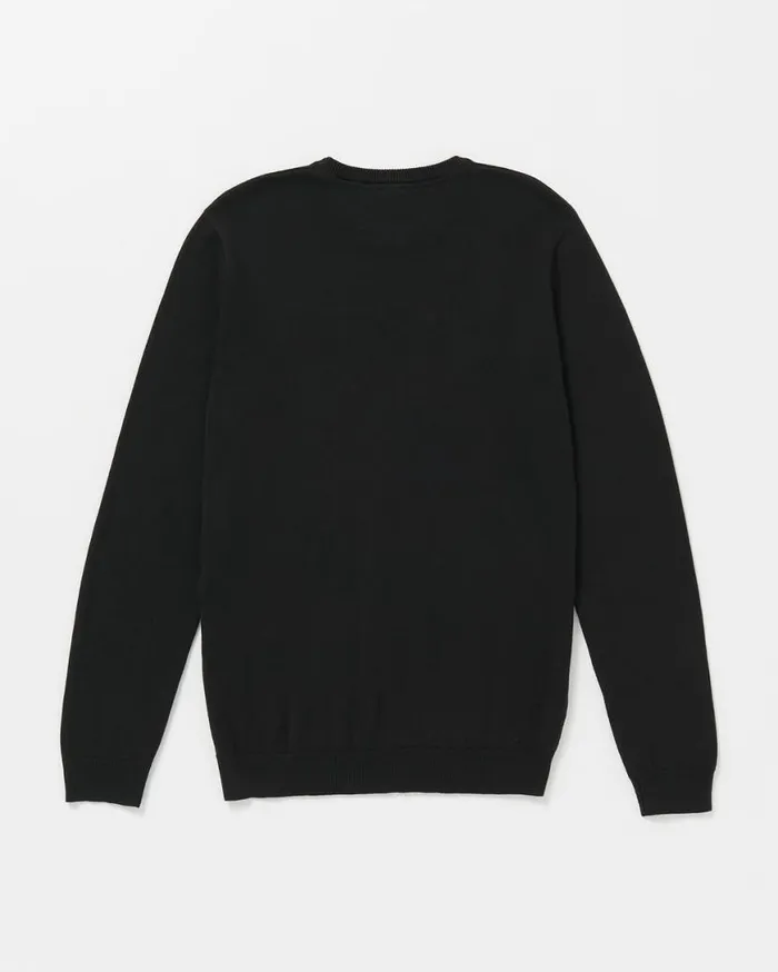 Uperstand Sweater 8211 Black Mens Volcom Hoodies and Sweatshirts