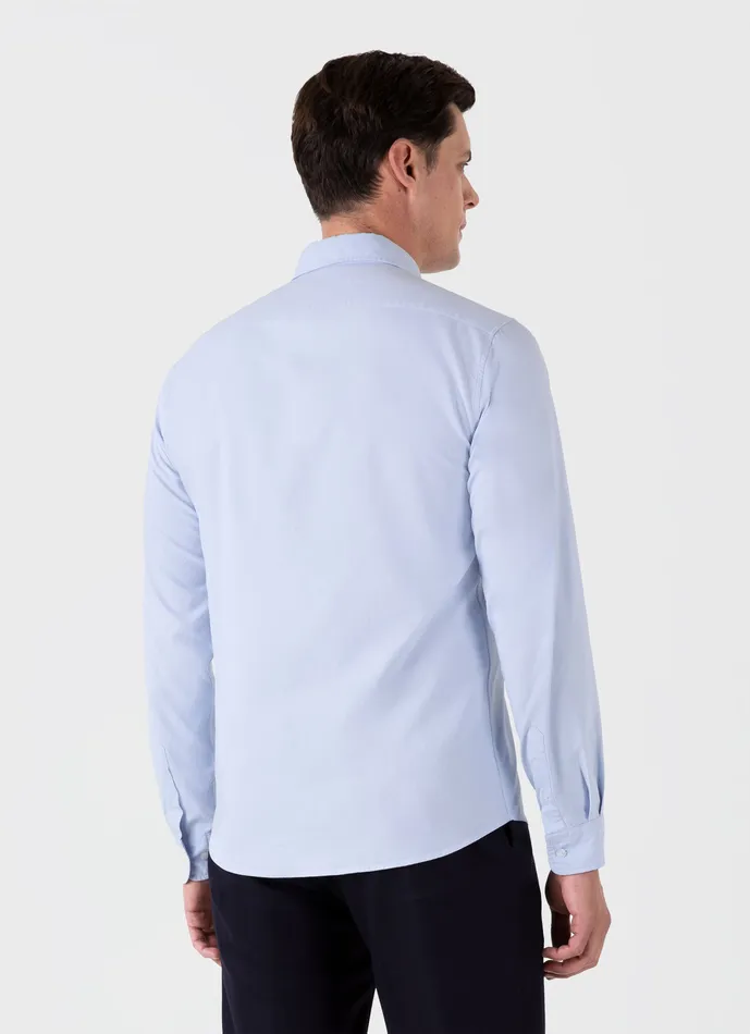 ussunspel Button Down Oxford Shirt Light Blue Men Shirts ussunspel Button Down Oxford Shirt Light Blue Men Shirts