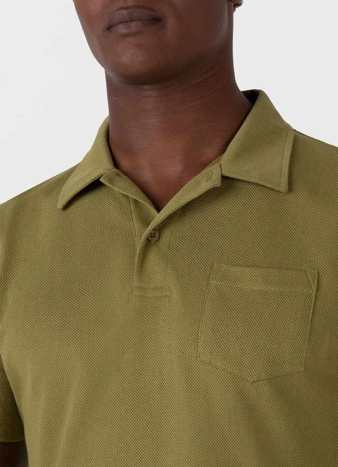 ussunspel Riviera Polo Shirt Matcha Green Men Polo Shirts