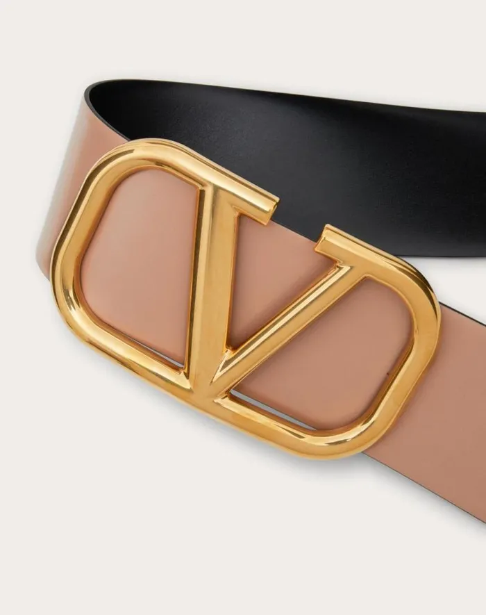 Valentino Belts Woman Reversible Vlogo Signature Belt In Glossy Calfskin 70 Mm For Woman In Saddle Brownblack Saddle Brownblack Valentino Belts Woman Reversible Vlogo Signature Belt In Glossy Calfskin 70 Mm For Woman In Saddle Brownblack Saddle Brownblack