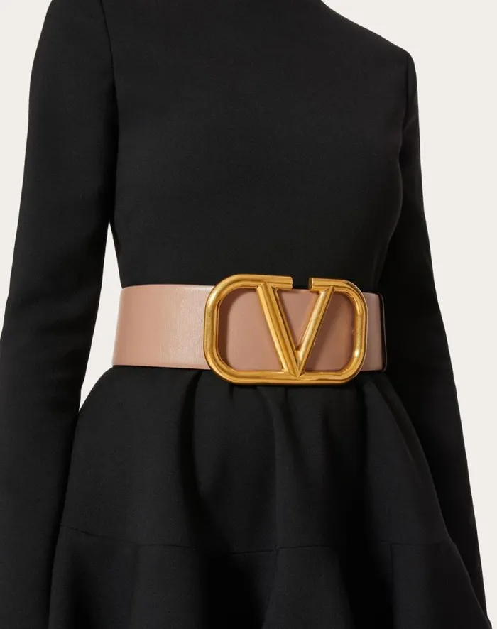 Valentino Belts Woman Reversible Vlogo Signature Belt In Glossy Calfskin 70 Mm For Woman In Saddle Brownblack Saddle Brownblack Valentino Belts Woman Reversible Vlogo Signature Belt In Glossy Calfskin 70 Mm For Woman In Saddle Brownblack Saddle Brownblack