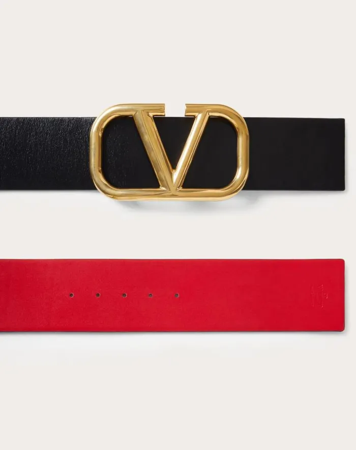 Valentino Belts Woman Reversible Vlogo Signature Belt In Glossy Calfskin 70 Mm For Woman In Saddle Brownblack Saddle Brownblack Valentino Belts Woman Reversible Vlogo Signature Belt In Glossy Calfskin 70 Mm For Woman In Saddle Brownblack Saddle Brownblack