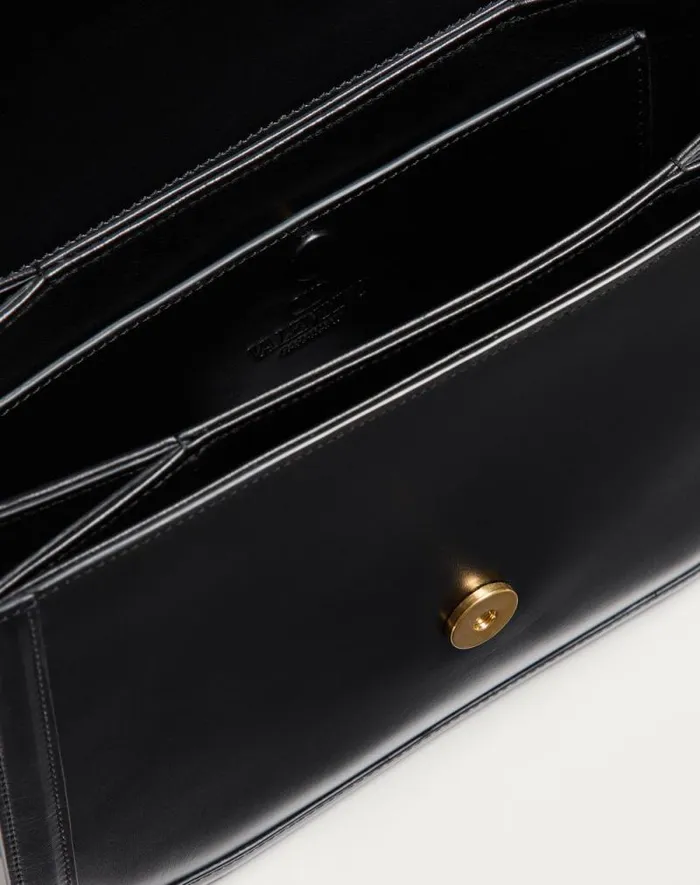 Valentino Shoulder Bags Man Valentino Garavani 9to5 Smooth Calfskin Shoulder Bag For Man In Black Black Valentino Shoulder Bags Man Valentino Garavani 9to5 Smooth Calfskin Shoulder Bag For Man In Black Black