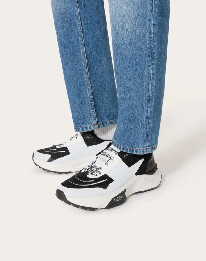 Valentino Sneakers Man True Act Low Top Sneaker In Mesh And Rubberized Fabric For Man In Claybeigewhitemintblack Claybeigewhitemintblack Valentino Sneakers Man True Act Low Top Sneaker In Mesh And Rubberized Fabric For Man In Claybeigewhitemintblack Claybeigewhitemintblack