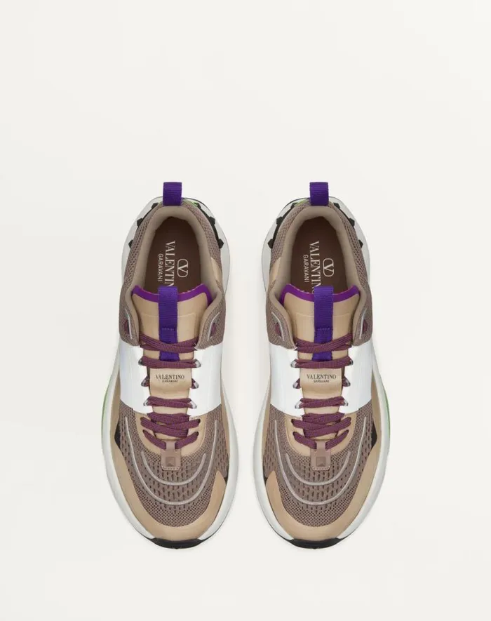 Valentino Sneakers Man True Act Low Top Sneaker In Mesh And Rubberized Fabric For Man In Claybeigewhitemintblack Claybeigewhitemintblack Valentino Sneakers Man True Act Low Top Sneaker In Mesh And Rubberized Fabric For Man In Claybeigewhitemintblack Claybeigewhitemintblack