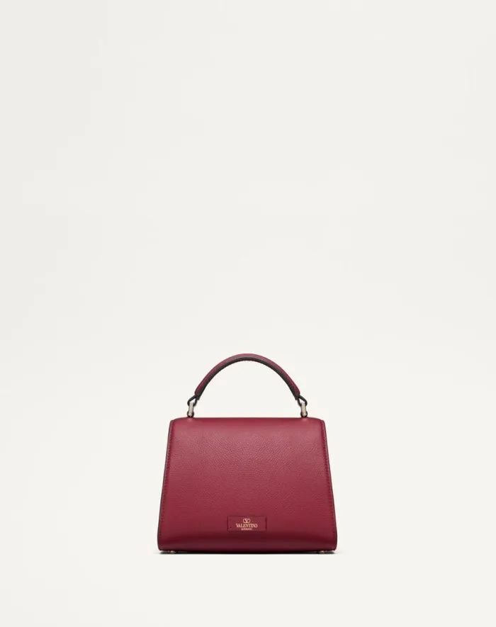 Valentino Top Handle Bags Woman Valentino Garavani Vsling Mini Handbag With Jewel Logo For Woman In Dark Red Dark Red Valentino Top Handle Bags Woman Valentino Garavani Vsling Mini Handbag With Jewel Logo For Woman In Dark Red Dark Red