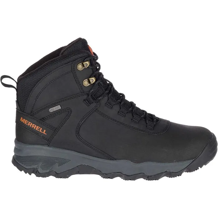 Vego Thermo Mid Leather Waterproof Black Men Merrell Boots