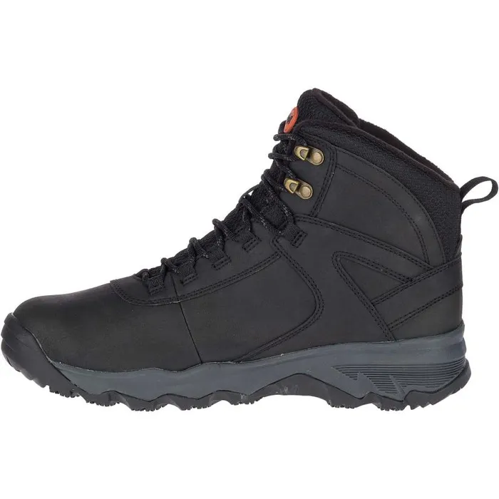 Vego Thermo Mid Leather Waterproof Black Men Merrell Boots Vego Thermo Mid Leather Waterproof Black Men Merrell Boots