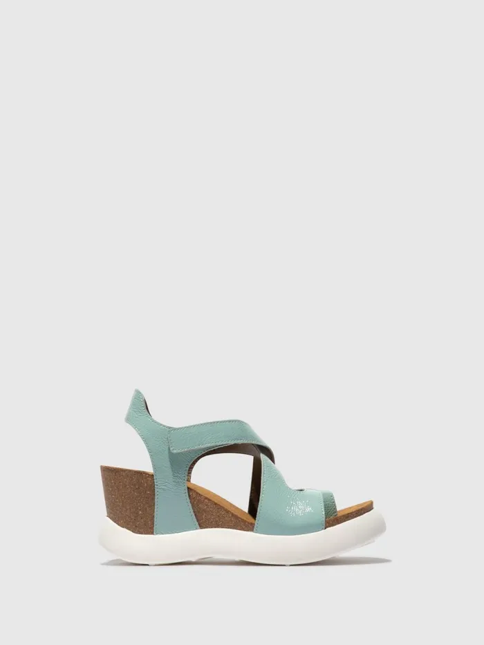 Velcro Sandals GAVI048FLY SPEARMINT Women Fly London Sandals
