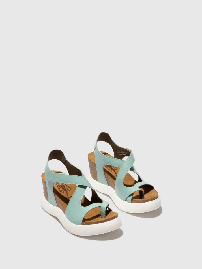 Velcro Sandals GAVI048FLY SPEARMINT Women Fly London Sandals