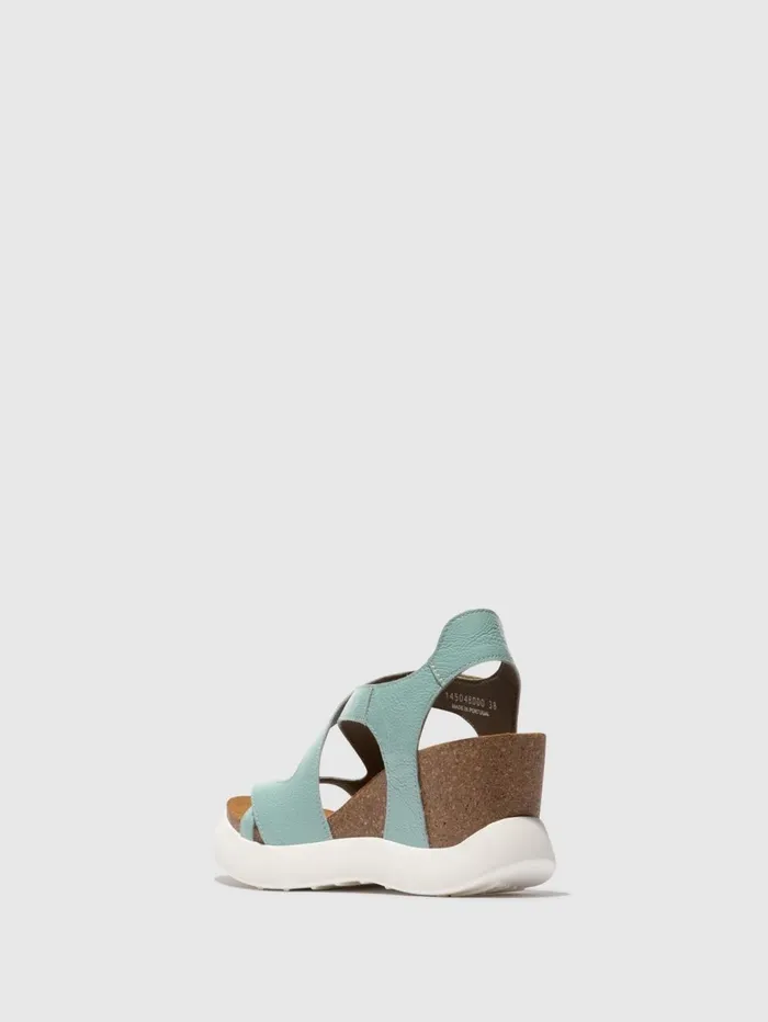 Velcro Sandals GAVI048FLY SPEARMINT Women Fly London Sandals