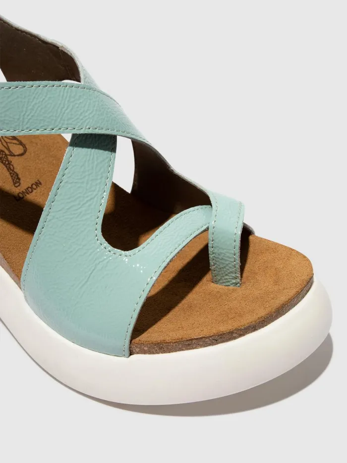 Velcro Sandals GAVI048FLY SPEARMINT Women Fly London Sandals
