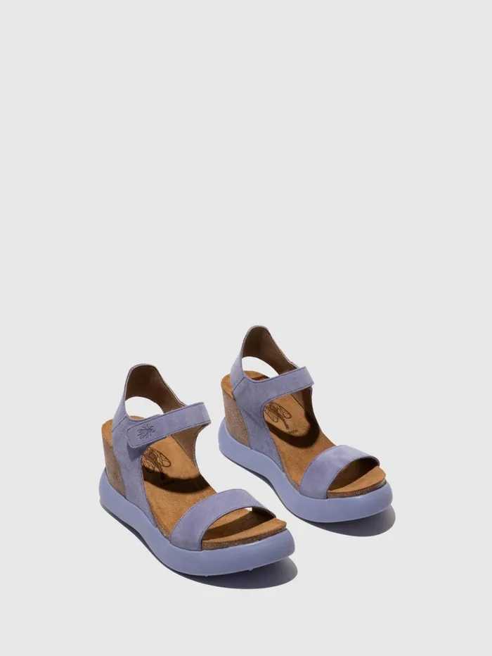 Velcro Sandals GOGO967FLY SUEDE VIOLET Women Fly London Sandals