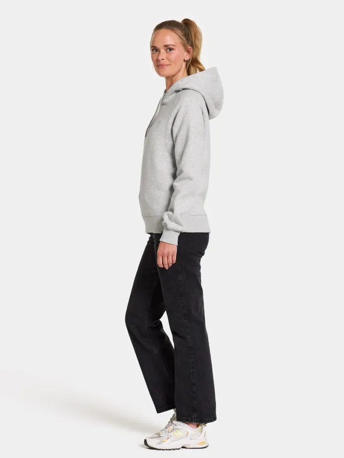Ven Women039s Hoodie Aluminum Melange Women Didriksons Hoodies and Sweatshirts