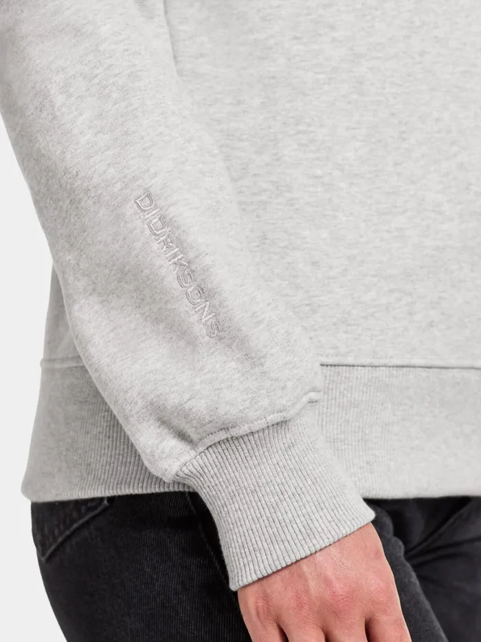 Ven Women039s Hoodie Aluminum Melange Women Didriksons Hoodies and Sweatshirts