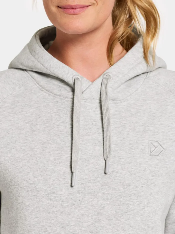 Ven Women039s Hoodie Aluminum Melange Women Didriksons Hoodies and Sweatshirts