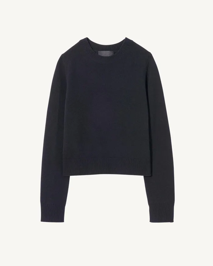 VENUS SWEATER Dark Navy Women Nili Lotan Knits and Sweaters