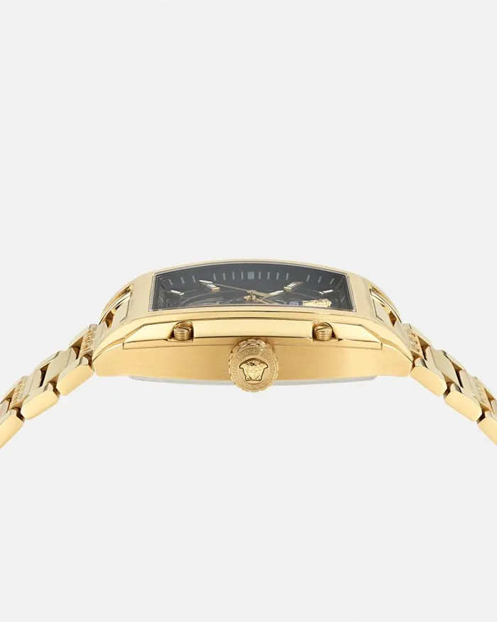 Versace Dominus Skeleton Watch Gold Men Versace Watches