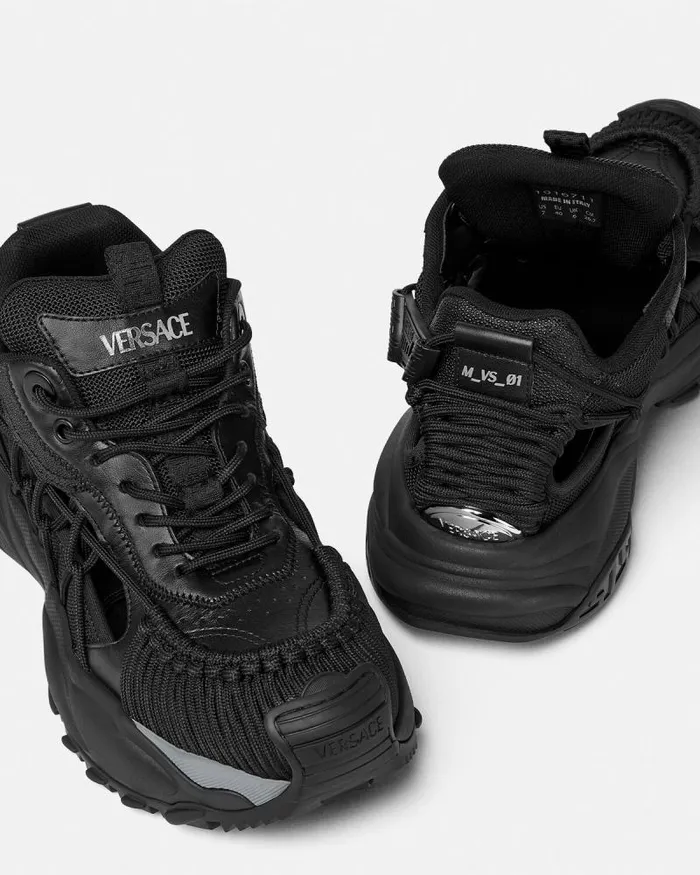 Versace Mercury MVS01 Sneakers Black Men Versace Sneakers