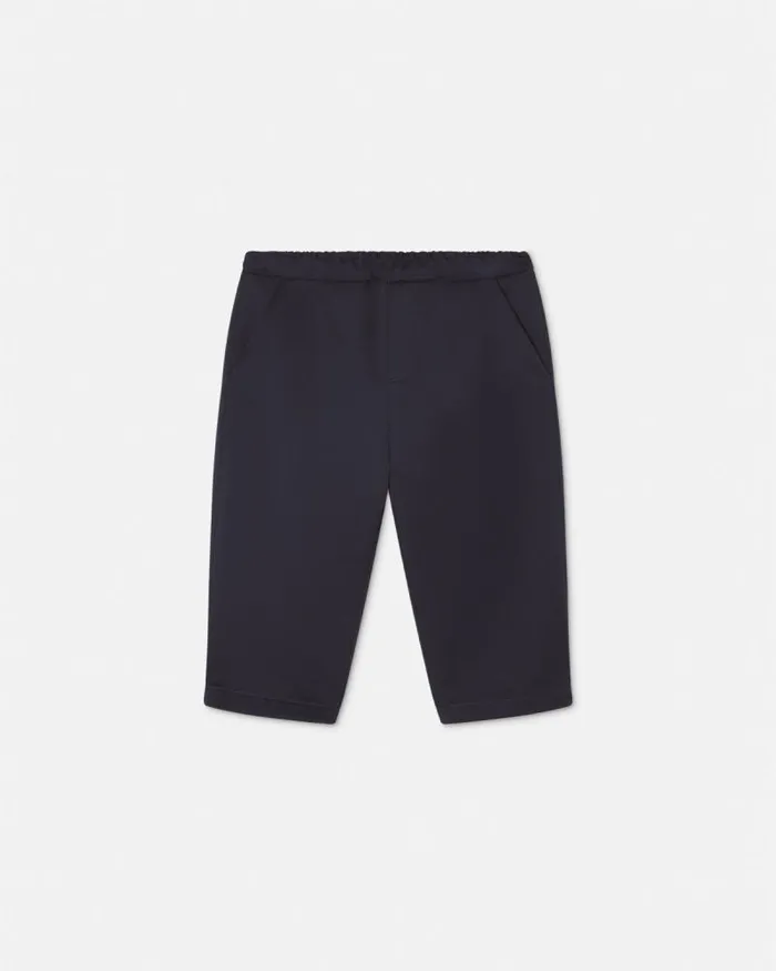 Versace Milano Stamp Baby Pants Blue Children Versace Clothing