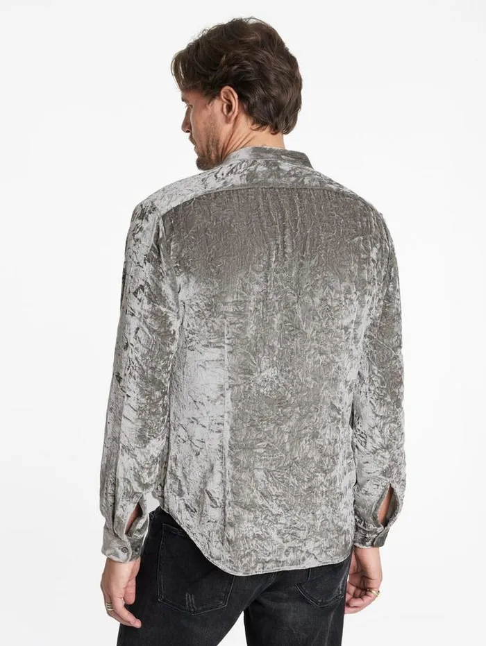 VIGO SHIRT Smoked Pearl Grey Men John Varvatos Shirts