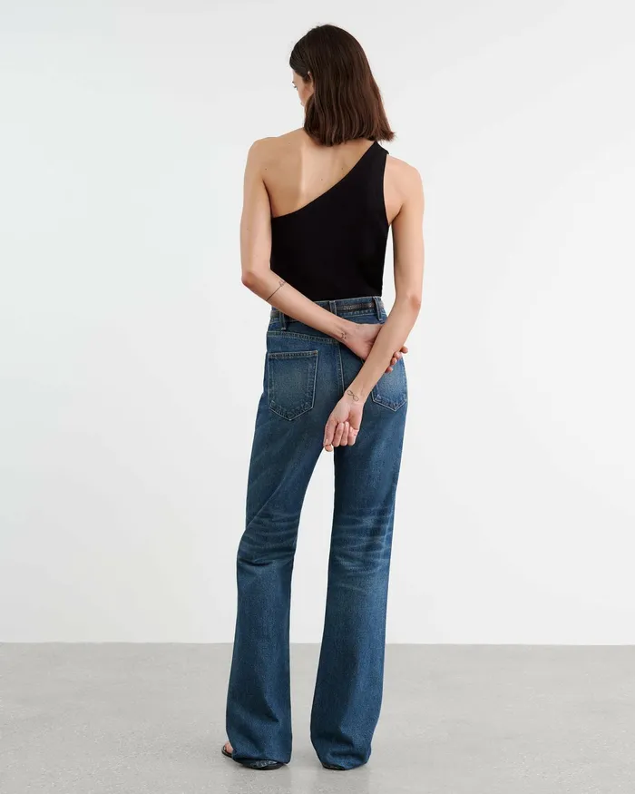 VIVIANNE KNIT TOP Black Women Nili Lotan Tops