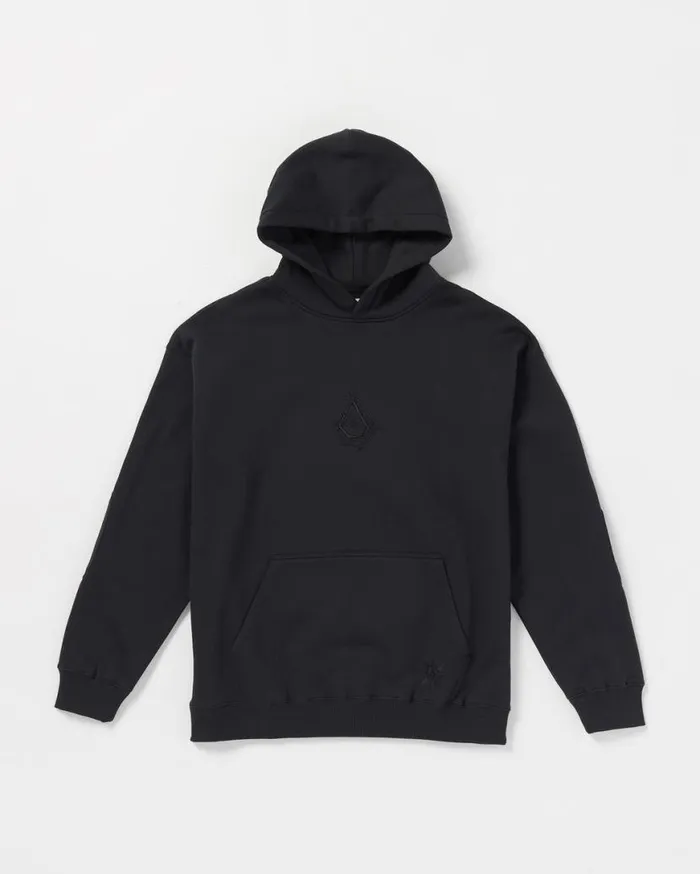 Volcom Japan By Bryan Iguchi Pullover Hoodie 8211 Black Mens Volcom Hoodies and Sweatshirts