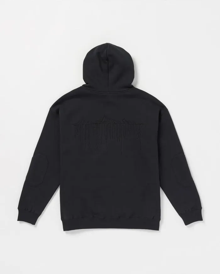 Volcom Japan By Bryan Iguchi Pullover Hoodie 8211 Black Mens Volcom Hoodies and Sweatshirts