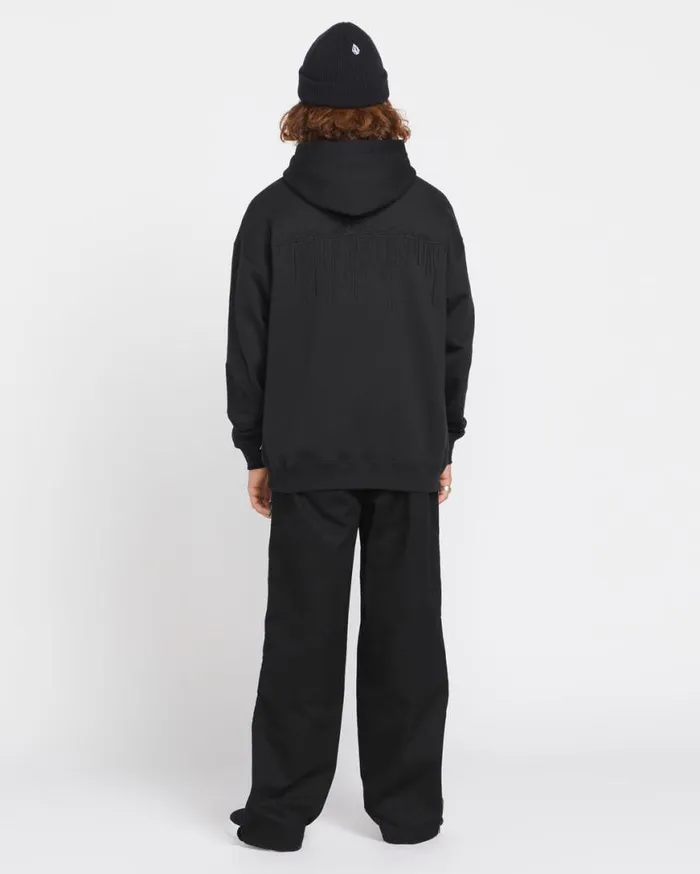 Volcom Japan By Bryan Iguchi Pullover Hoodie 8211 Black Mens Volcom Hoodies and Sweatshirts
