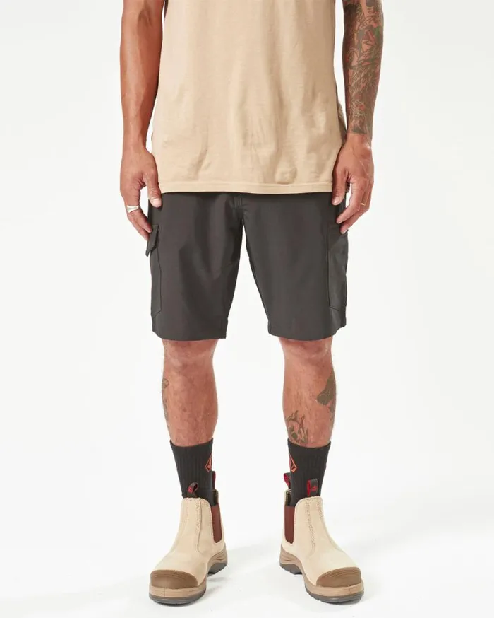Volcom Workwear Slab Hybrid Shorts 8211 Black Mens Volcom Shorts