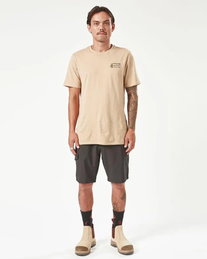 Volcom Workwear Slab Hybrid Shorts 8211 Black Mens Volcom Shorts