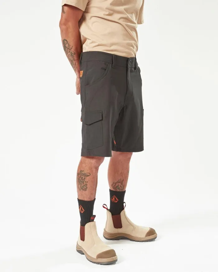 Volcom Workwear Slab Hybrid Shorts 8211 Black Mens Volcom Shorts
