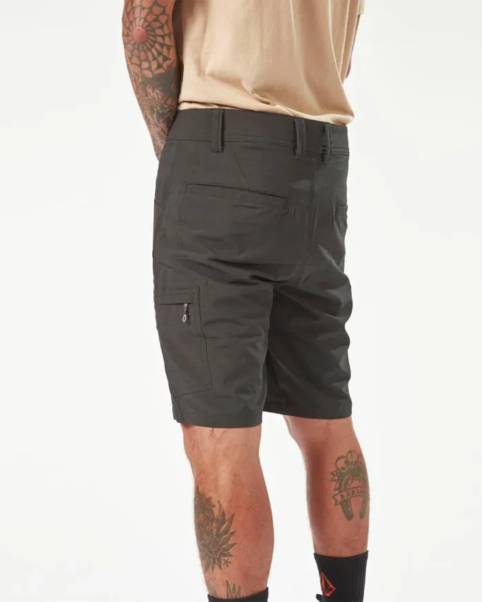 Volcom Workwear Slab Hybrid Shorts 8211 Black Mens Volcom Shorts