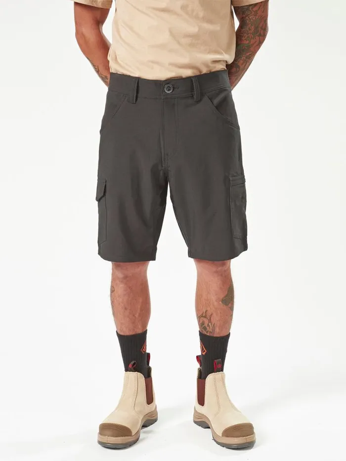 Volcom Workwear Slab Hybrid Shorts 8211 Black Mens Volcom Shorts