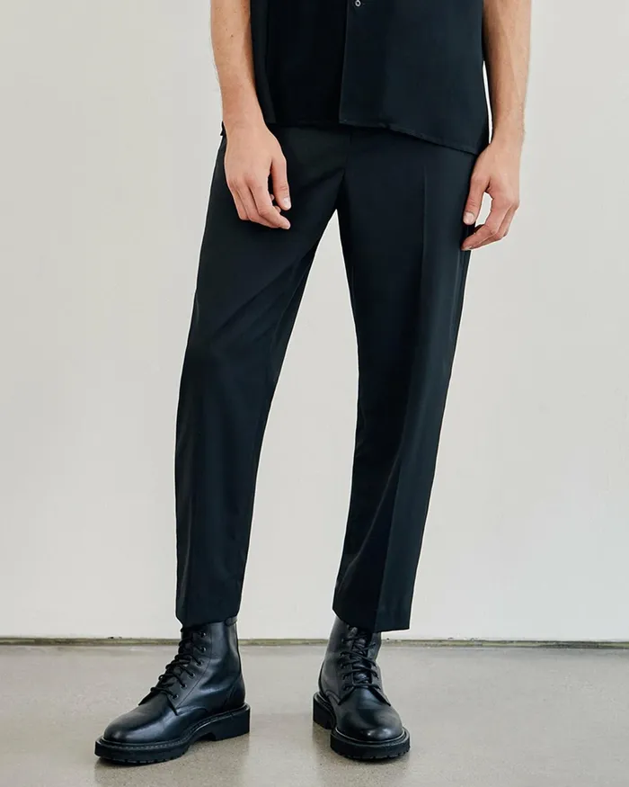 WALKER PANT Black Men Nili Lotan Pants and Shorts