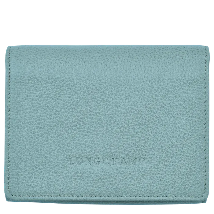 Wallets Longchamp MenWomen Le Foulonn Wallet EucalyptusEucalyptusEucalyptus