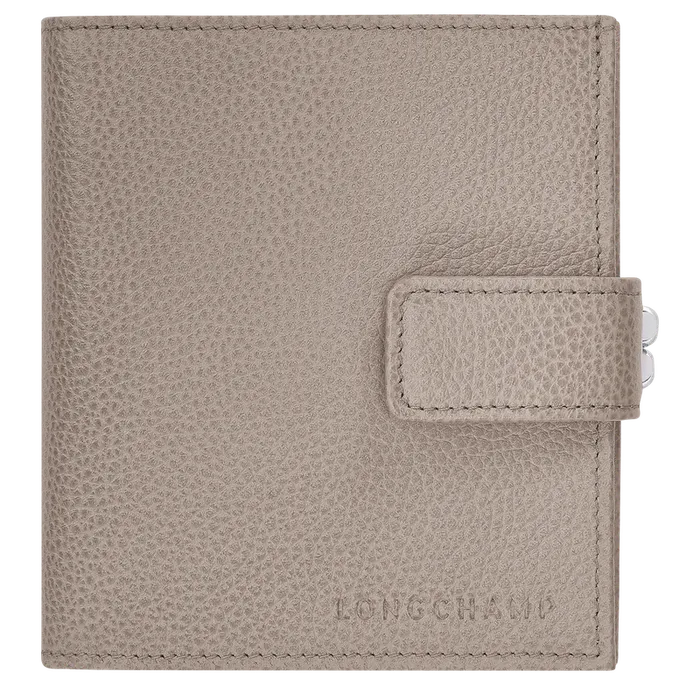 Wallets Women Le Foulonn Compact wallet TurtledoveTurtledoveTurtledove Longchamp