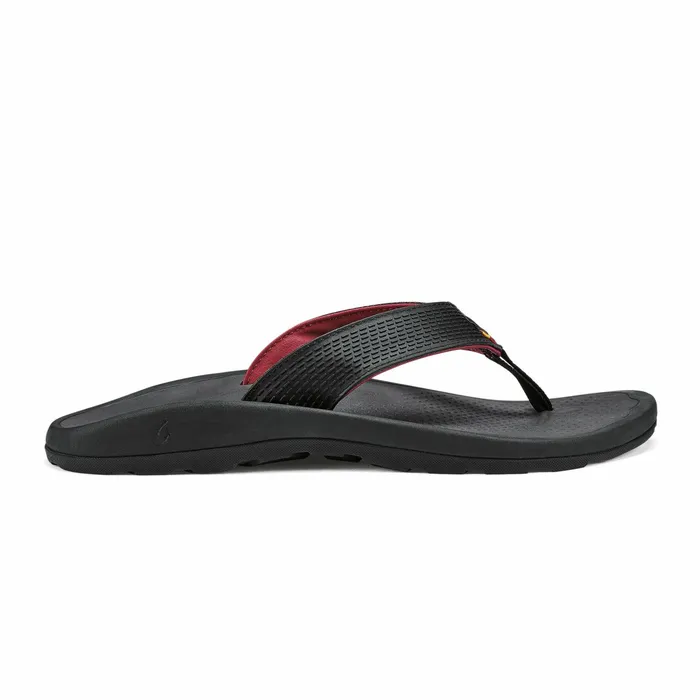 WaterFriendly Men Olukai Imaka WaterReady Beach Sandals 8211 Black