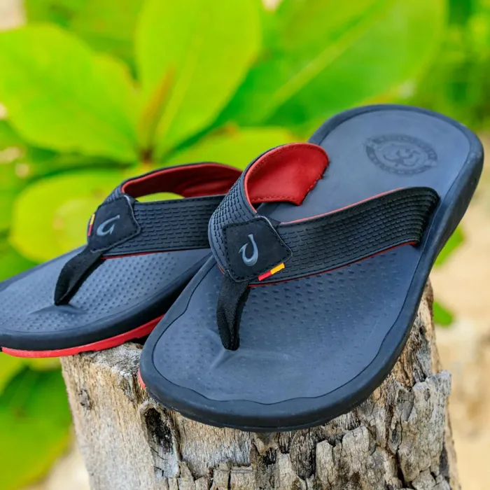 WaterFriendly Men Olukai Imaka WaterReady Beach Sandals 8211 Black