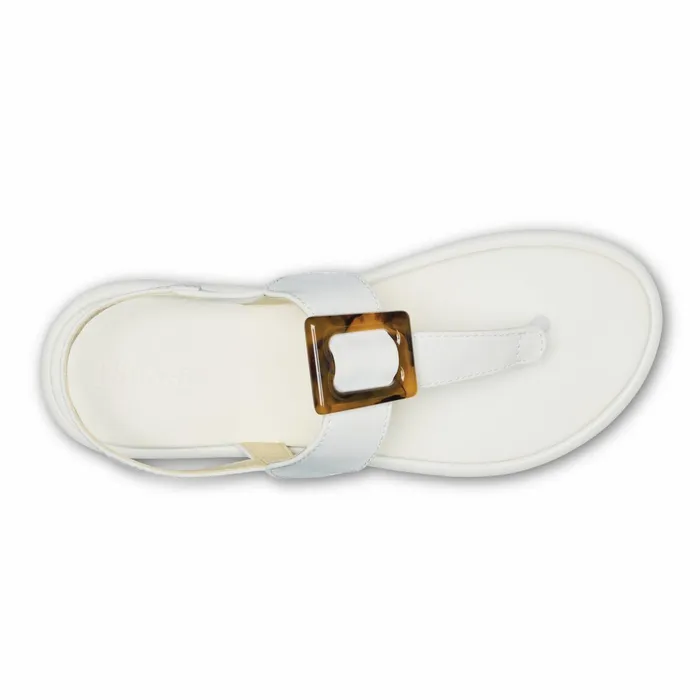 WaterFriendly Women Olukai Lai TBar Strappy Sandals 8211 White