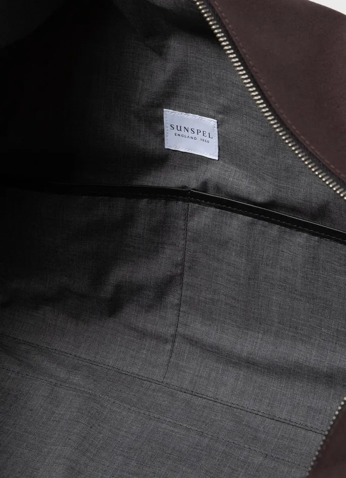 Weekend Bag Brown Men SUNSPEL Bags and Wallets