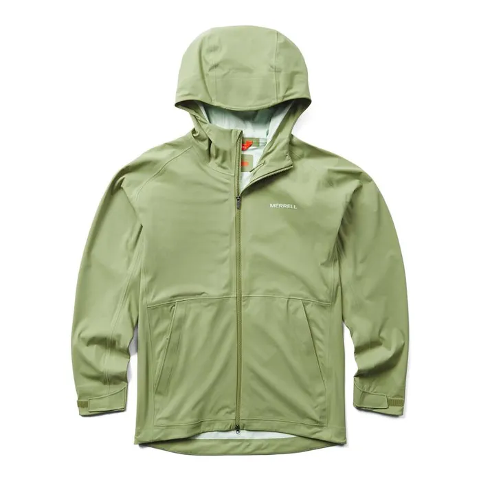 Whisper Rain Shell Mosstone Women Merrell Outerwear