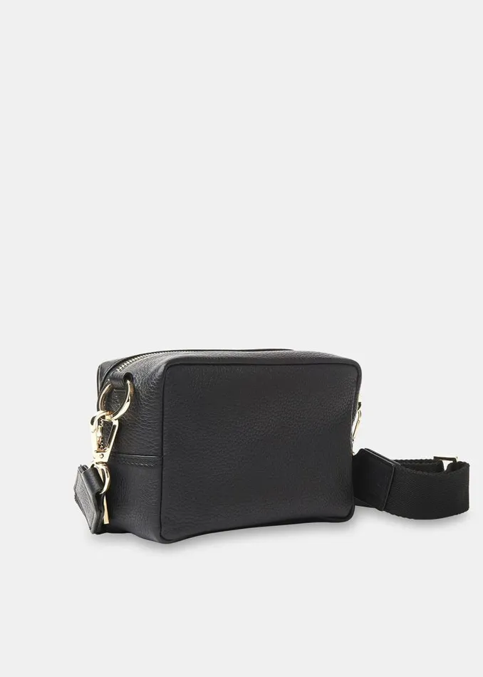 Whistles Bibi Bags Black Bibi Leopard Crossbody Bag 8211 Women